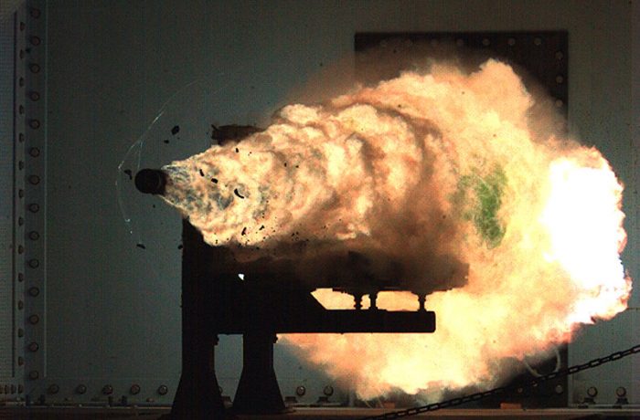 Railgun Hyper Velocity Projectile